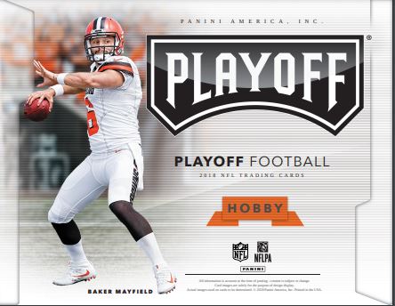 2018 Panini Playoff Football Hobby 20-Box Case