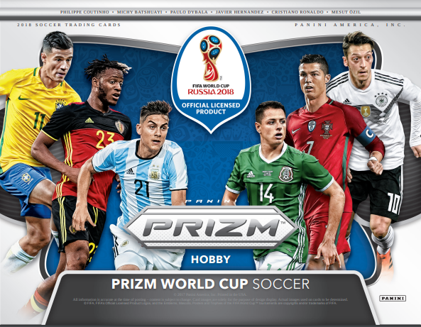 2018 Panini Prizm FIFA World Cup Soccer Hobby Pack