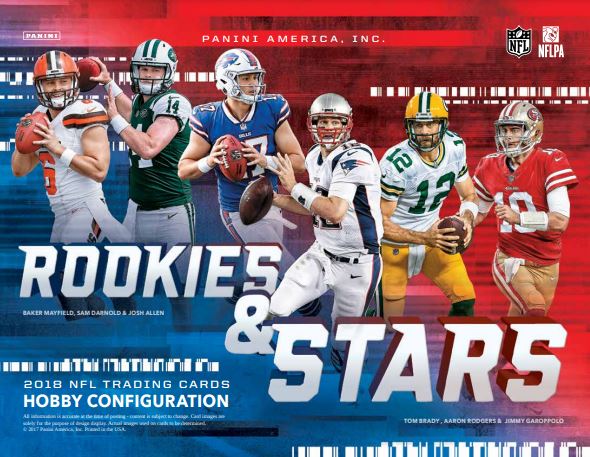 2018 Panini Rookies & Stars Football Hobby Box