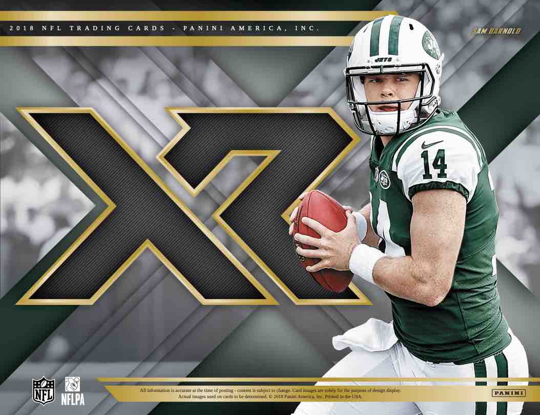 2018 Panini XR Football Hobby 15-Box Case