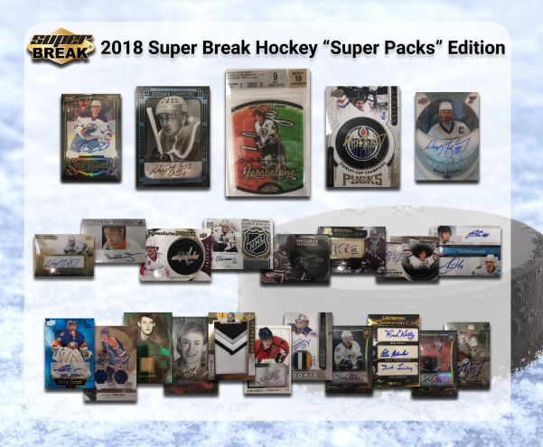 2018 Super Break Hockey Series 1 Fire on Ice Box