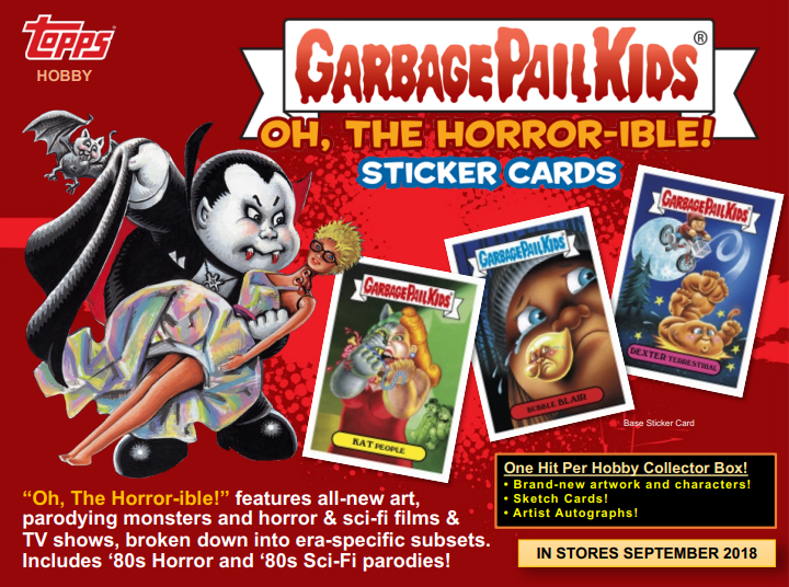 2018 Topps Garbage Pail Kids Oh The Horror-ible! Collector Ed Box