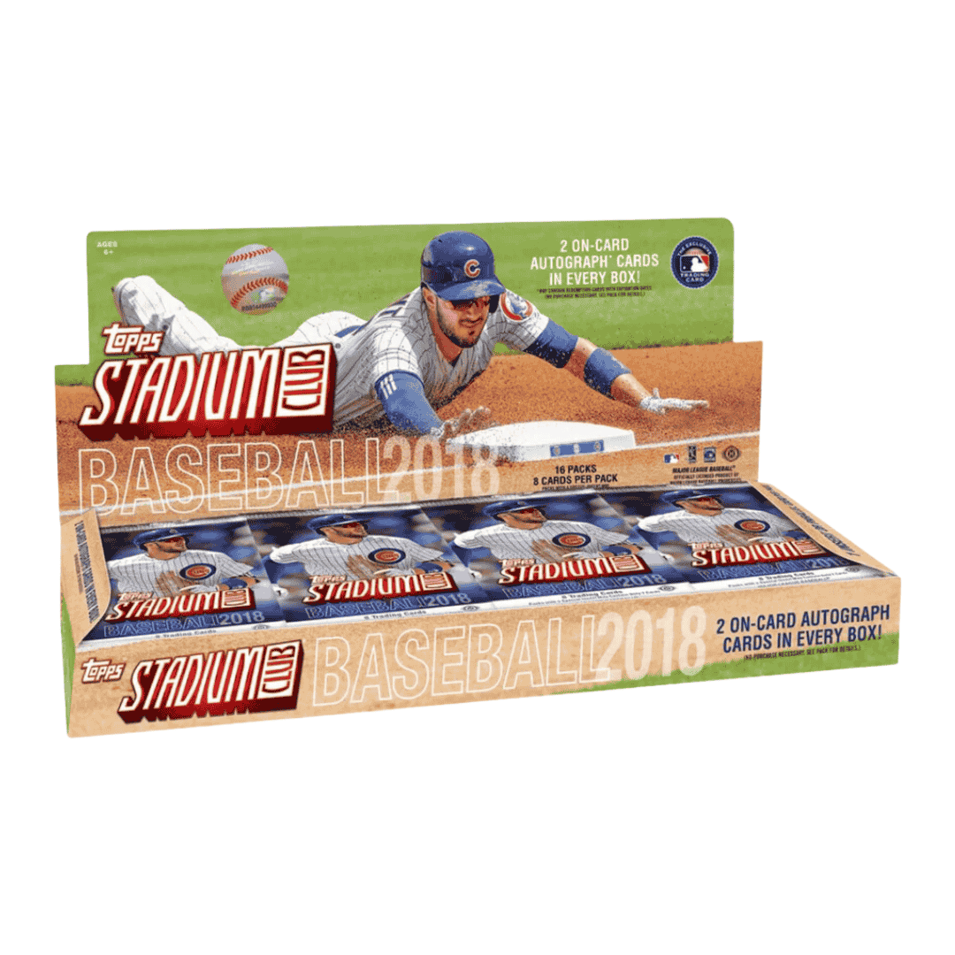 2018 Topps Stadium Club Baseball Hobby Box