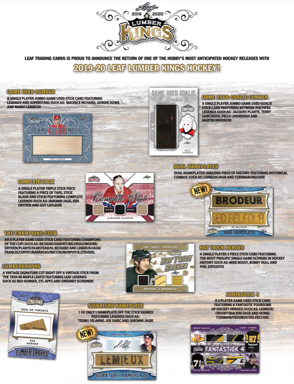 2019-20 Leaf Lumber Kings Hockey Box