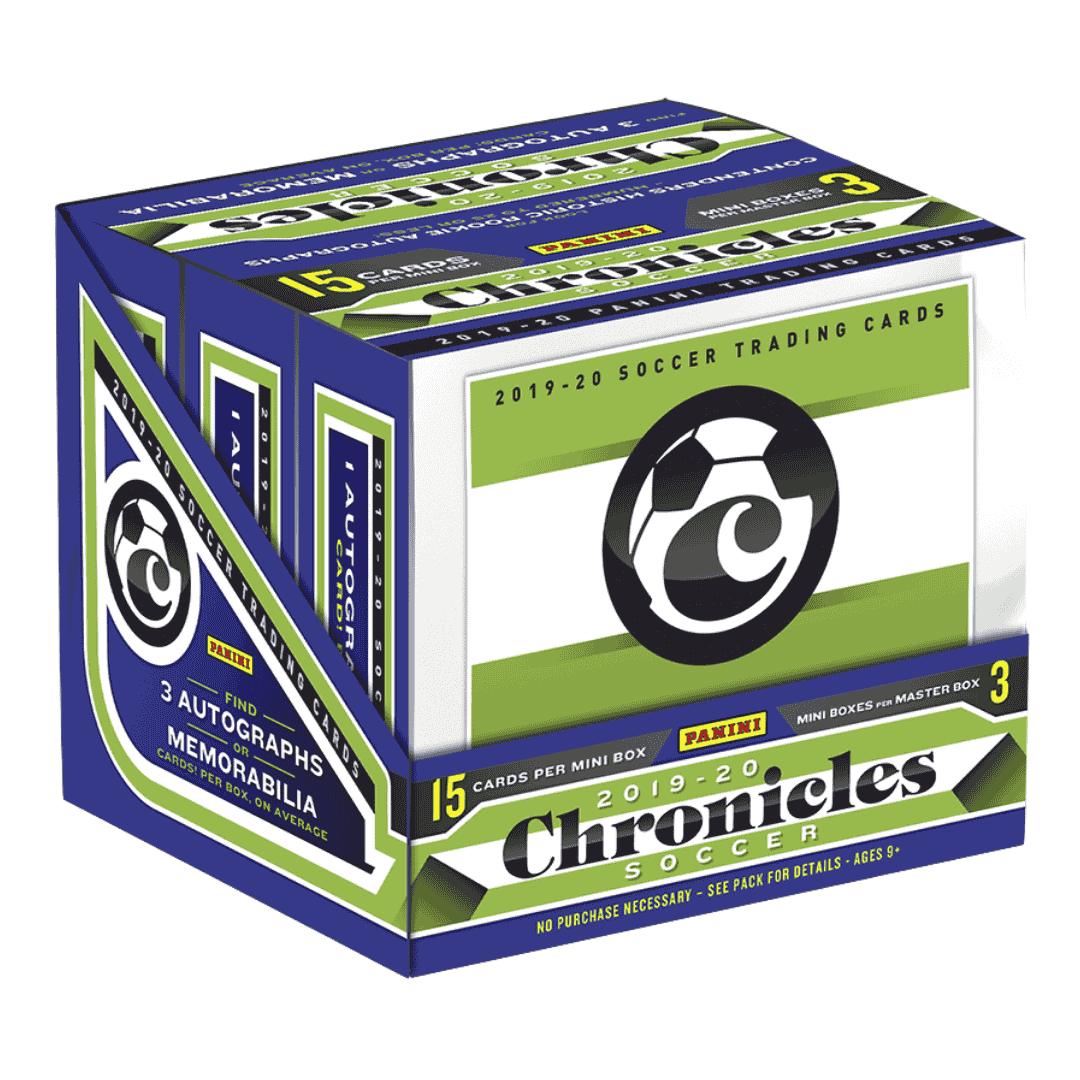 2019-20 Panini Chronicles Soccer Hobby Box