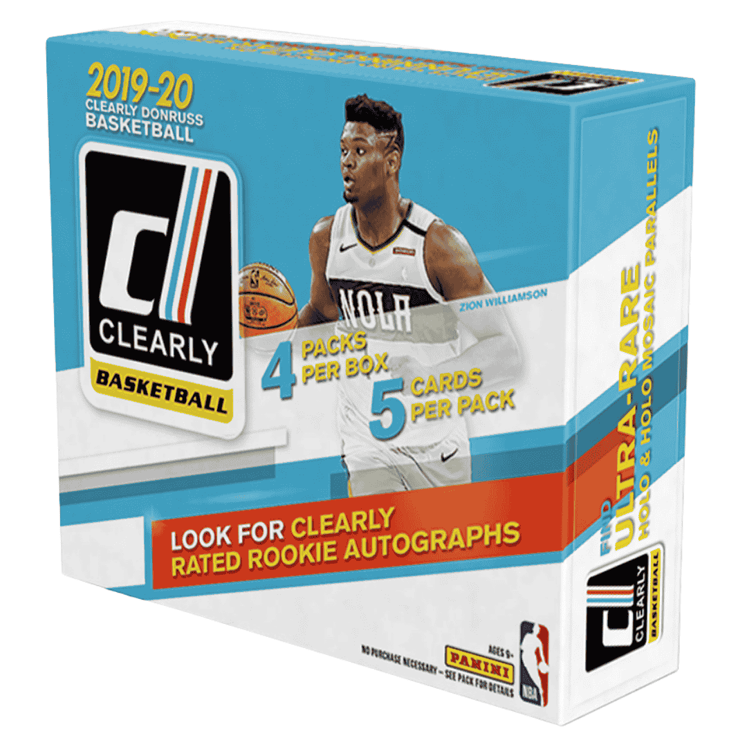 2019-20 Panini Clearly Donruss Basketball Hobby Box
