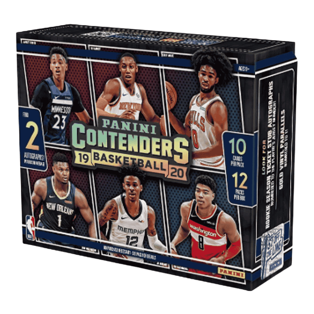 2019-20 Panini Contenders Basketball 1st Off The Line Hobby Box