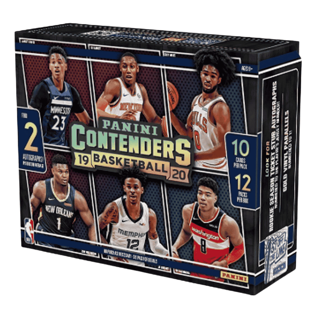2019-20 Panini Contenders Basketball Hobby Box