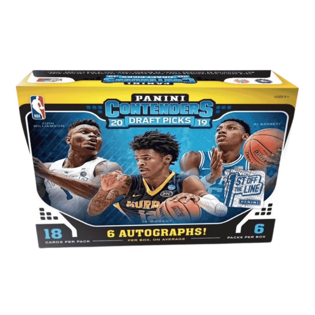 2019-20 Panini Contenders Draft Picks Basketball 1st Off The Line Hobby Box