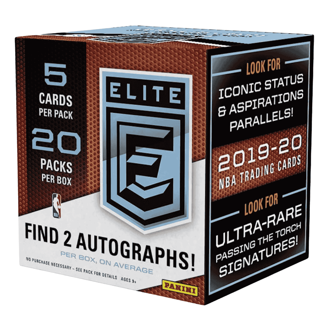 2019-20 Panini Donruss Elite Basketball Hobby Box