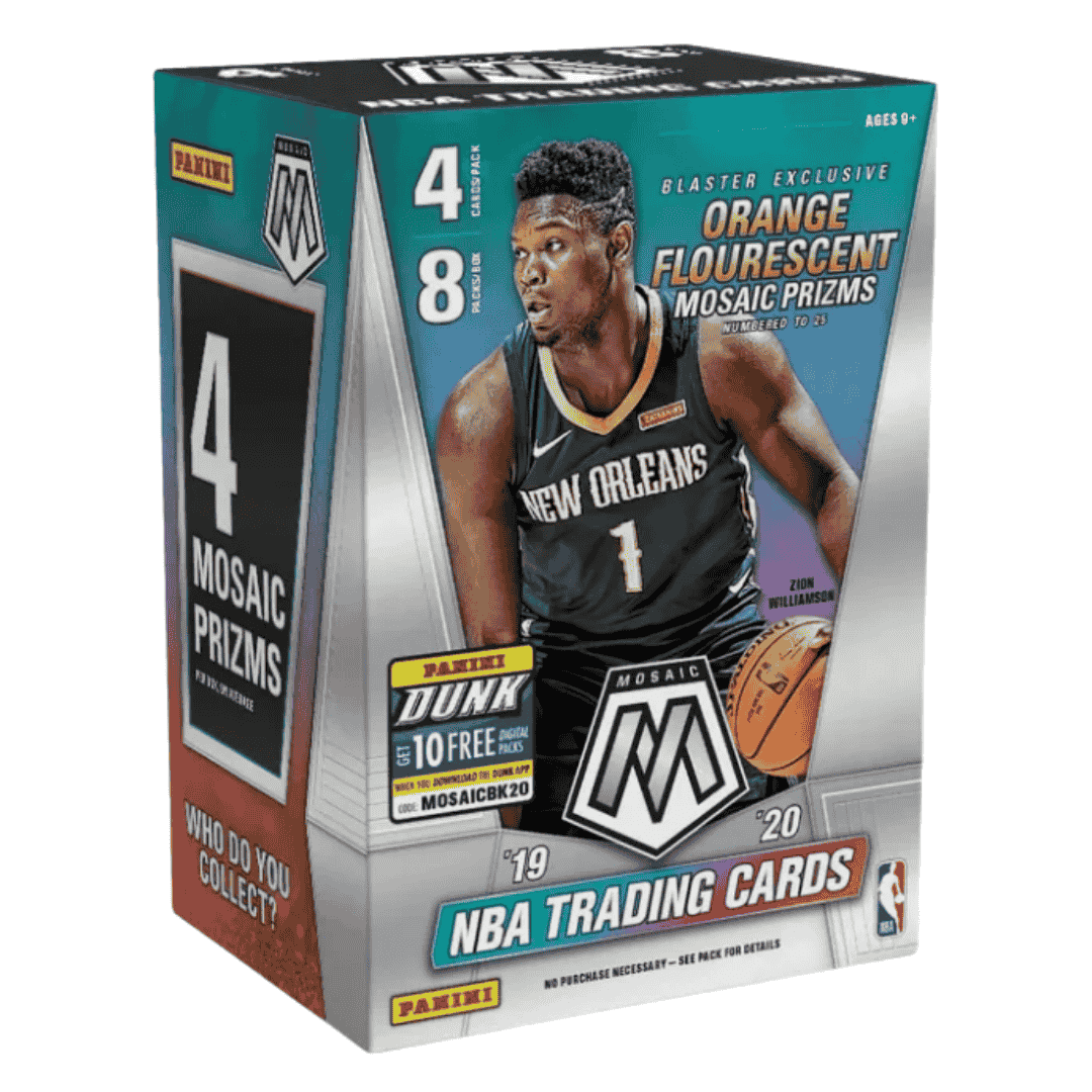2019-20 Panini Mosaic Basketball Blaster Box