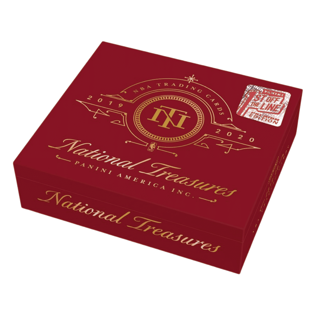 2019-20 Panini National Treasures Basketball 1st Off The Line Hobby Box