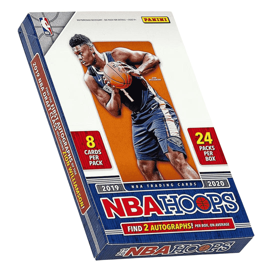 2019-20 Panini NBA Hoops Basketball Hobby Box