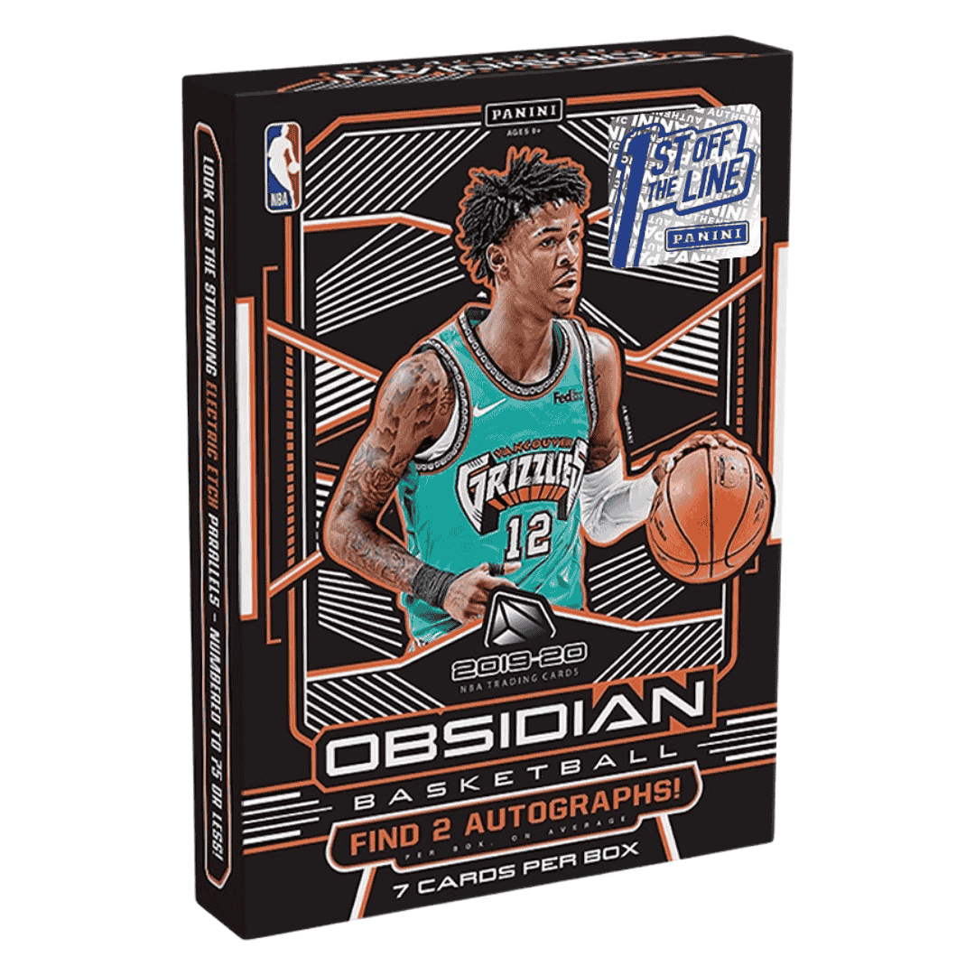 2019-20 Panini Obsidian Basketball 1st Off The Line Hobby Box