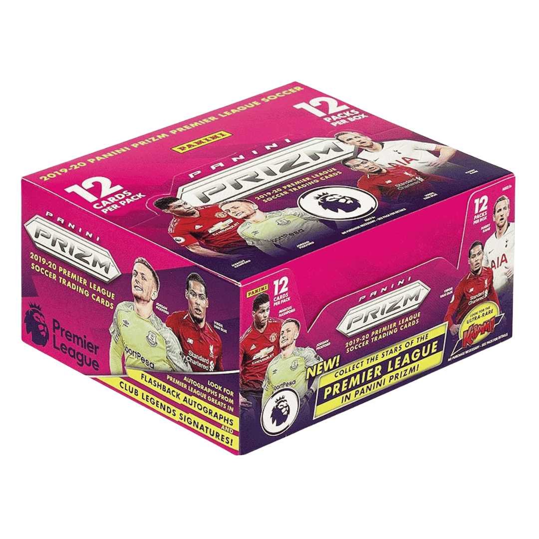 2019-20 Panini Prizm English Premier League Soccer Hobby Box