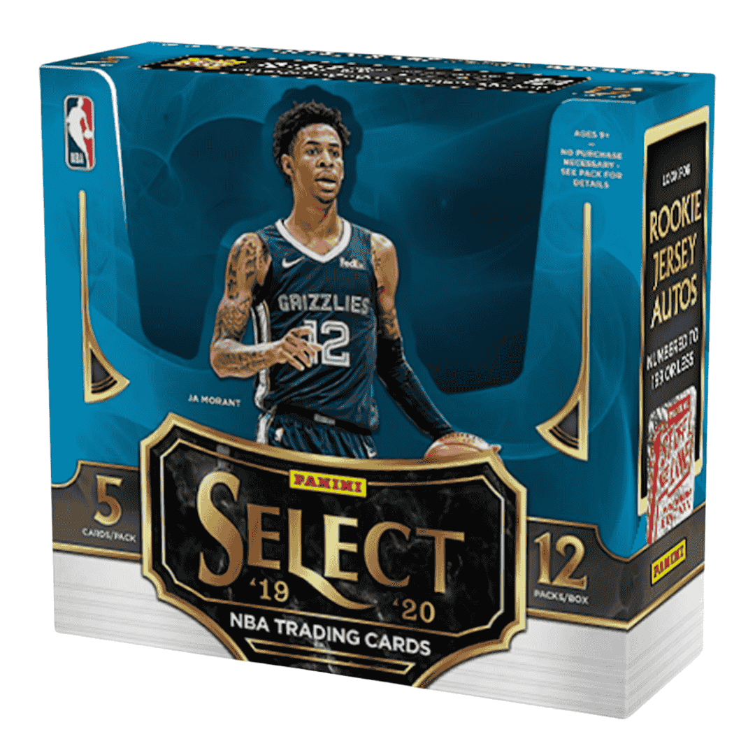 2019-20 Panini Select Basketball Premium 1st Off The Line Hobby Box