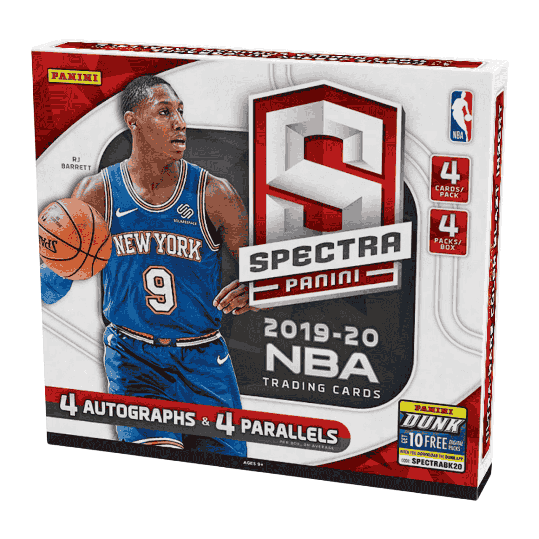 2019-20 Panini Spectra Basketball Hobby Box