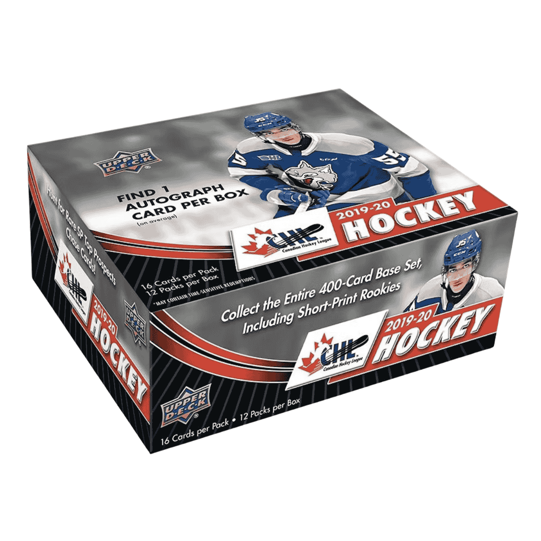 2019-20 Upper Deck CHL Hockey Hobby Box
