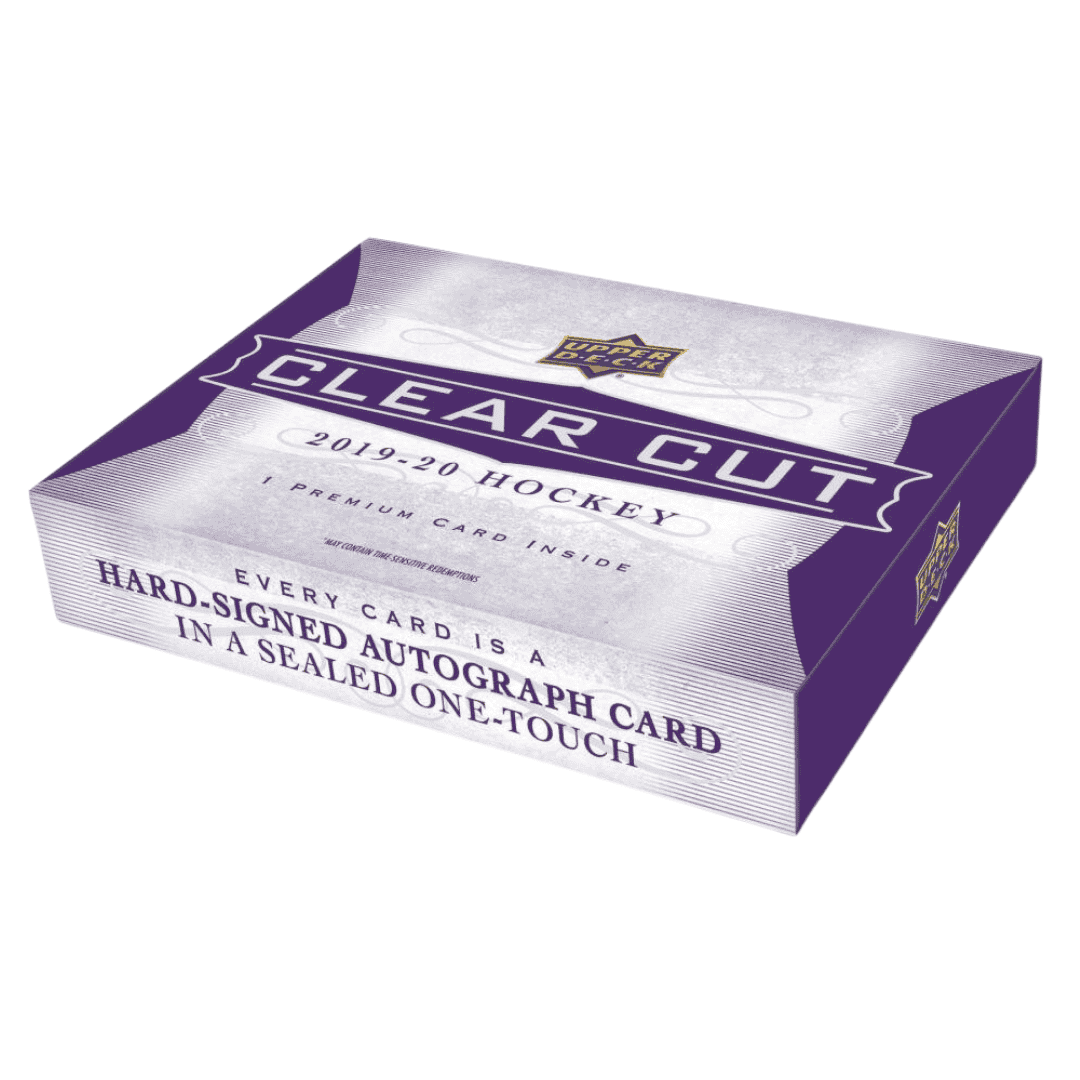 2019-20 Upper Deck Clear Cut Hockey Hobby Box