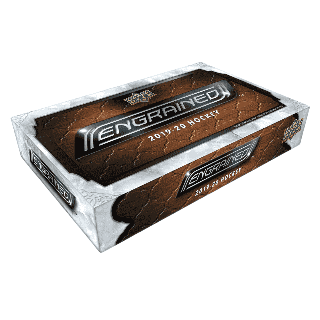 2019-20 Upper Deck Engrained Hockey Hobby Box