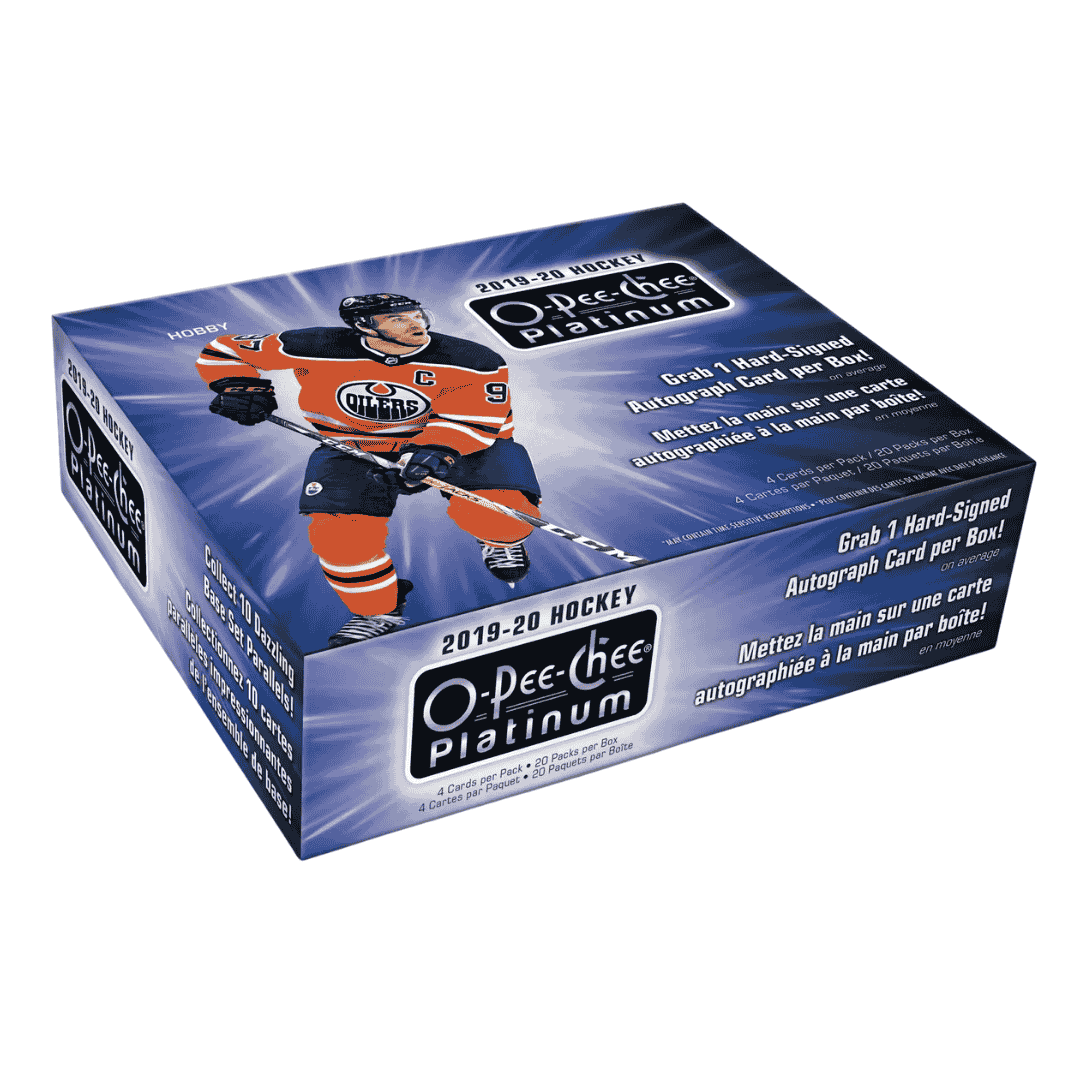 2019-20 Upper Deck O-Pee-Chee Platinum Hockey Hobby Box
