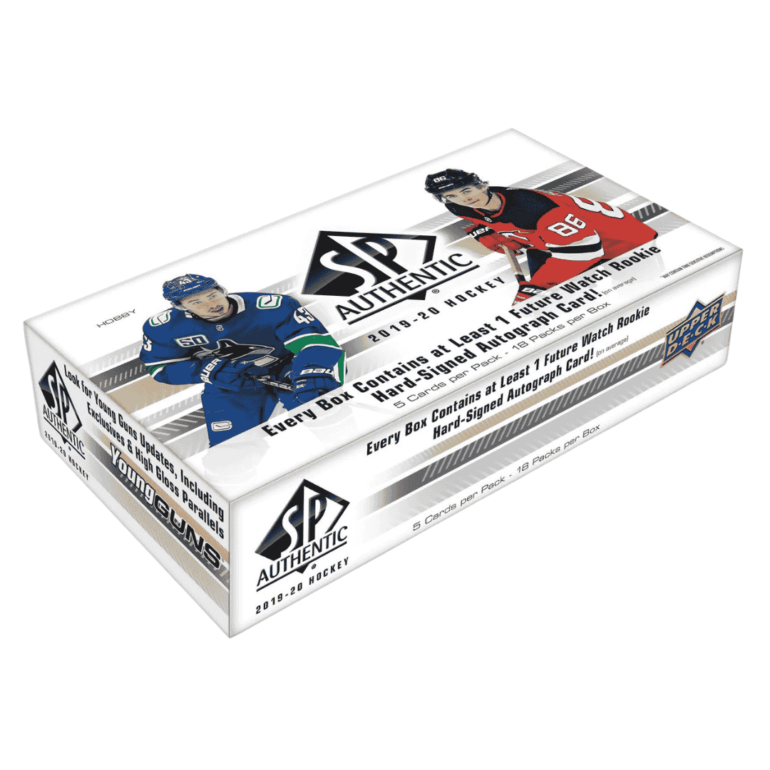 2019-20 Upper Deck SP Authentic Hockey Hobby Box
