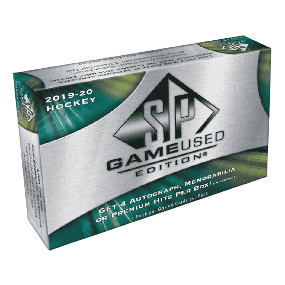 2019-20 Upper Deck SP Game Used Hockey Hobby Box