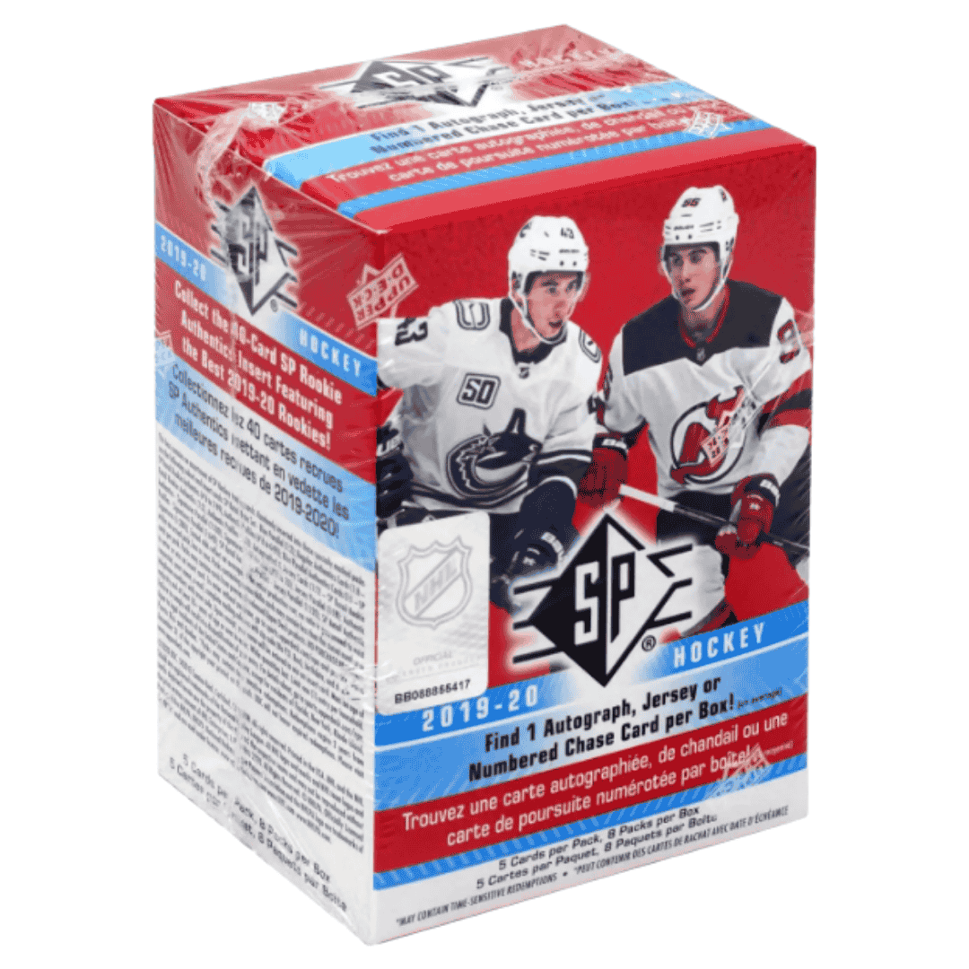 2019-20 Upper Deck SP Hockey Blaster Box
