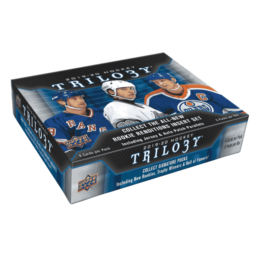 2019-20 Upper Deck Trilogy Hockey Hobby Box