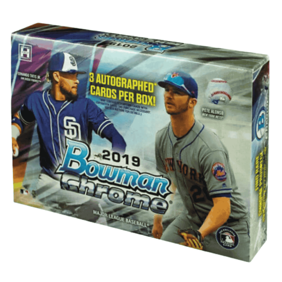2019 Bowman Chrome Baseball HTA Choice Hobby Box