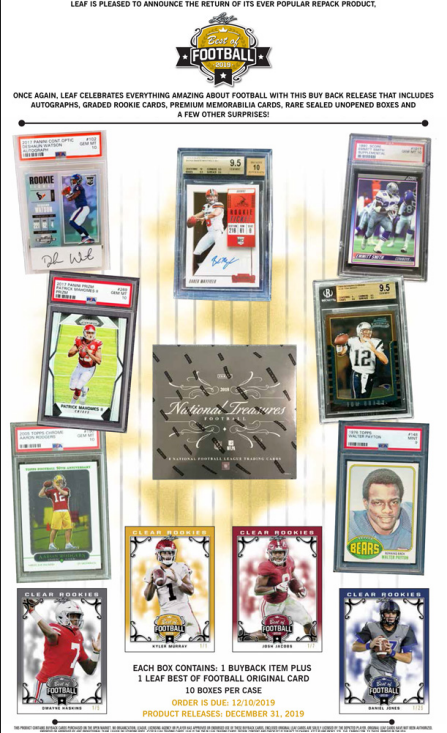 2019 Leaf Best of Football Box