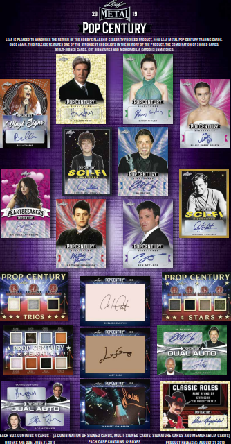 2019 Leaf Metal Pop Century 12-Box Case