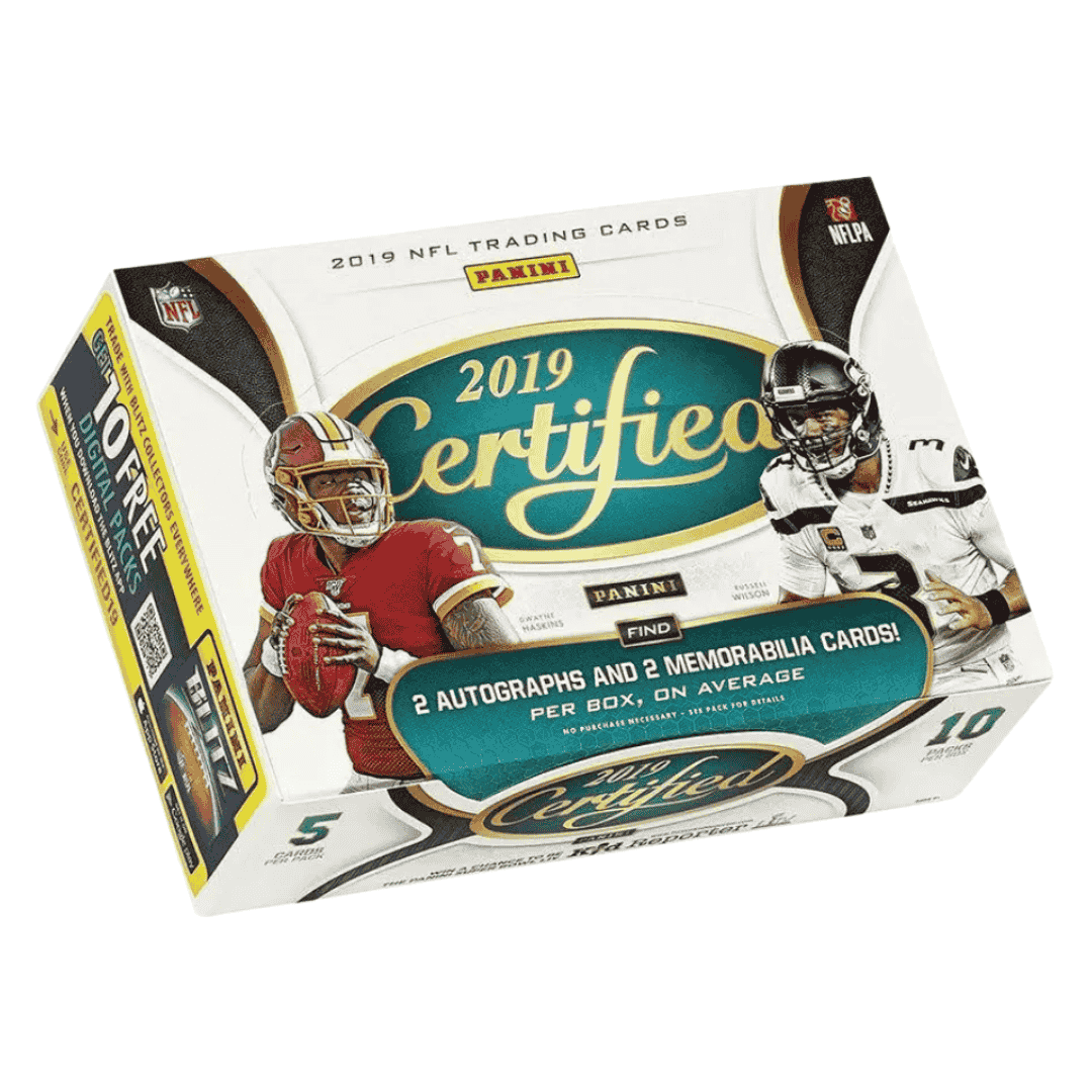 2019 Panini Certified Football Hobby Box
