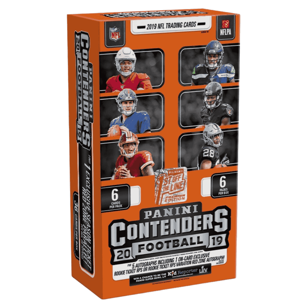 2019 Panini Contenders Football 1st Off The Line Premium Edition Box