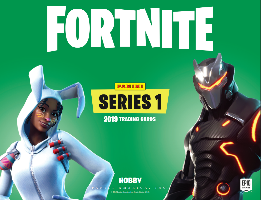 2019 Panini Fortnite Series 1 Trading Cards Gravity Feed Box