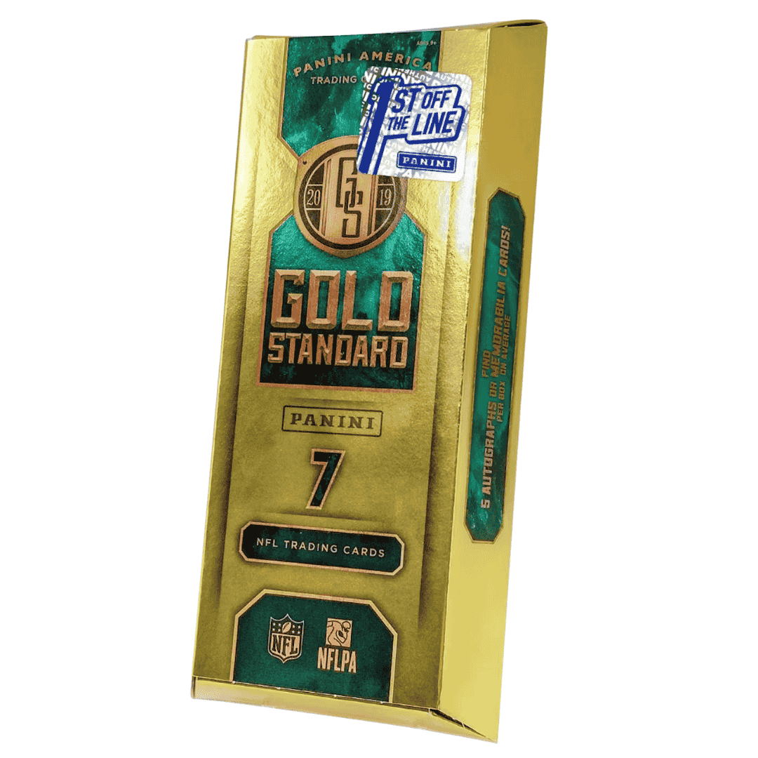 2019 Panini Gold Standard Football 1st Off The Line Hobby Box