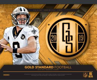 2019 Panini Gold Standard Football Hobby 12-Box Case