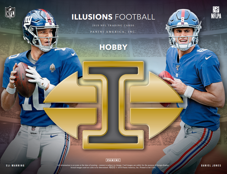 2019 Panini Illusions Football Hobby 16-Box Case