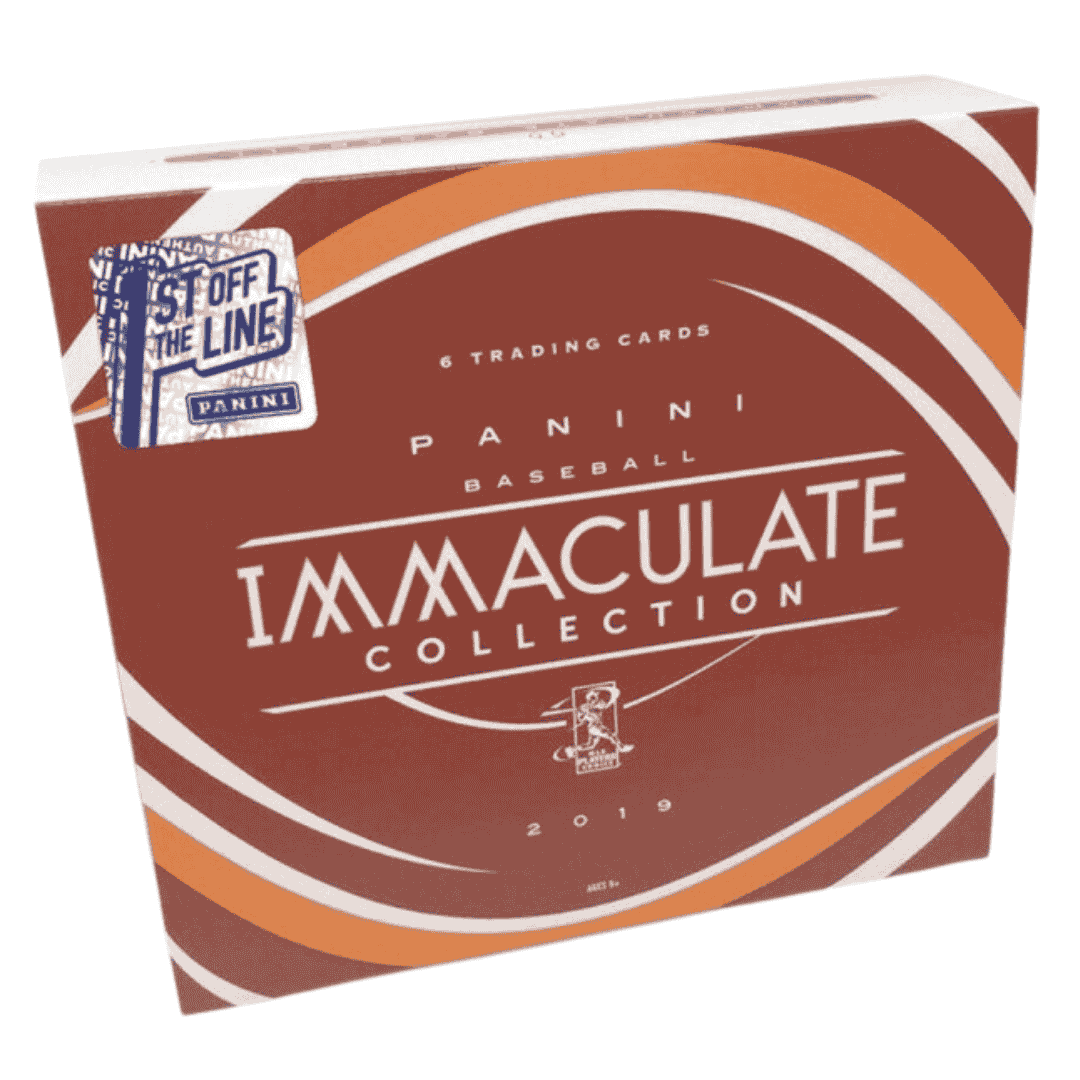 2019 Panini Immaculate Baseball 1st Off The Line Hobby Box