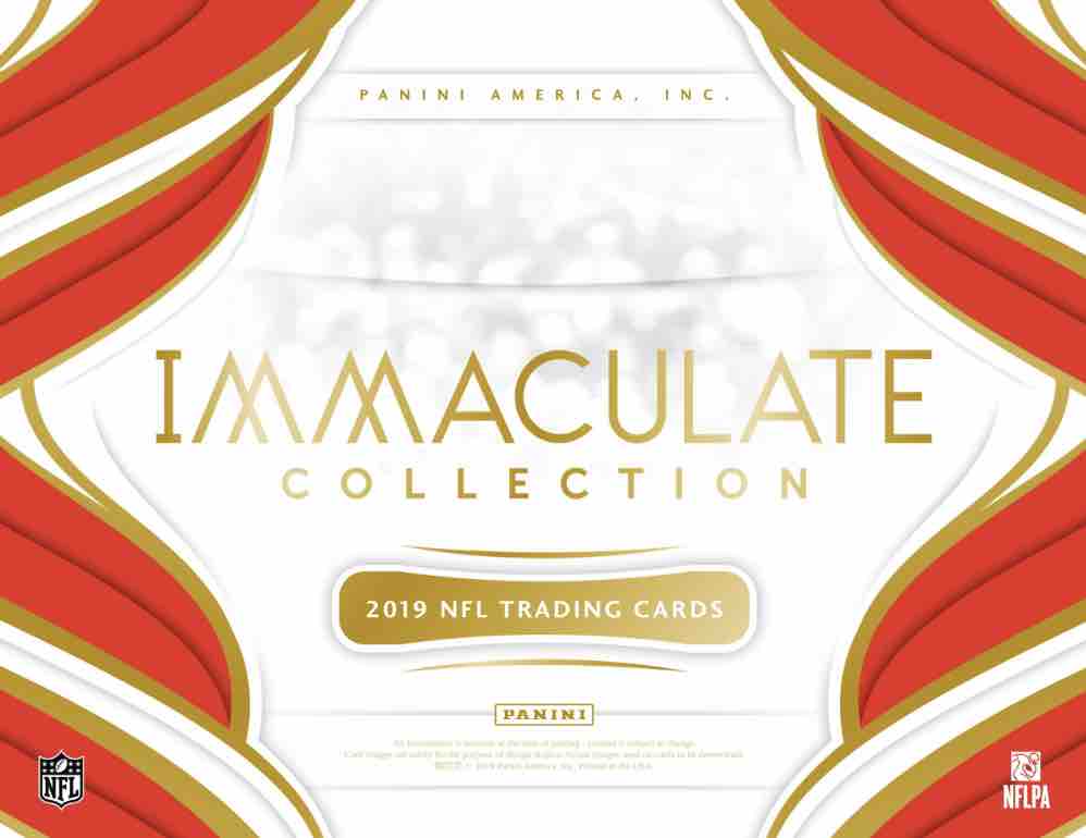 2019 Panini Immaculate Football Hobby 6-Box Case