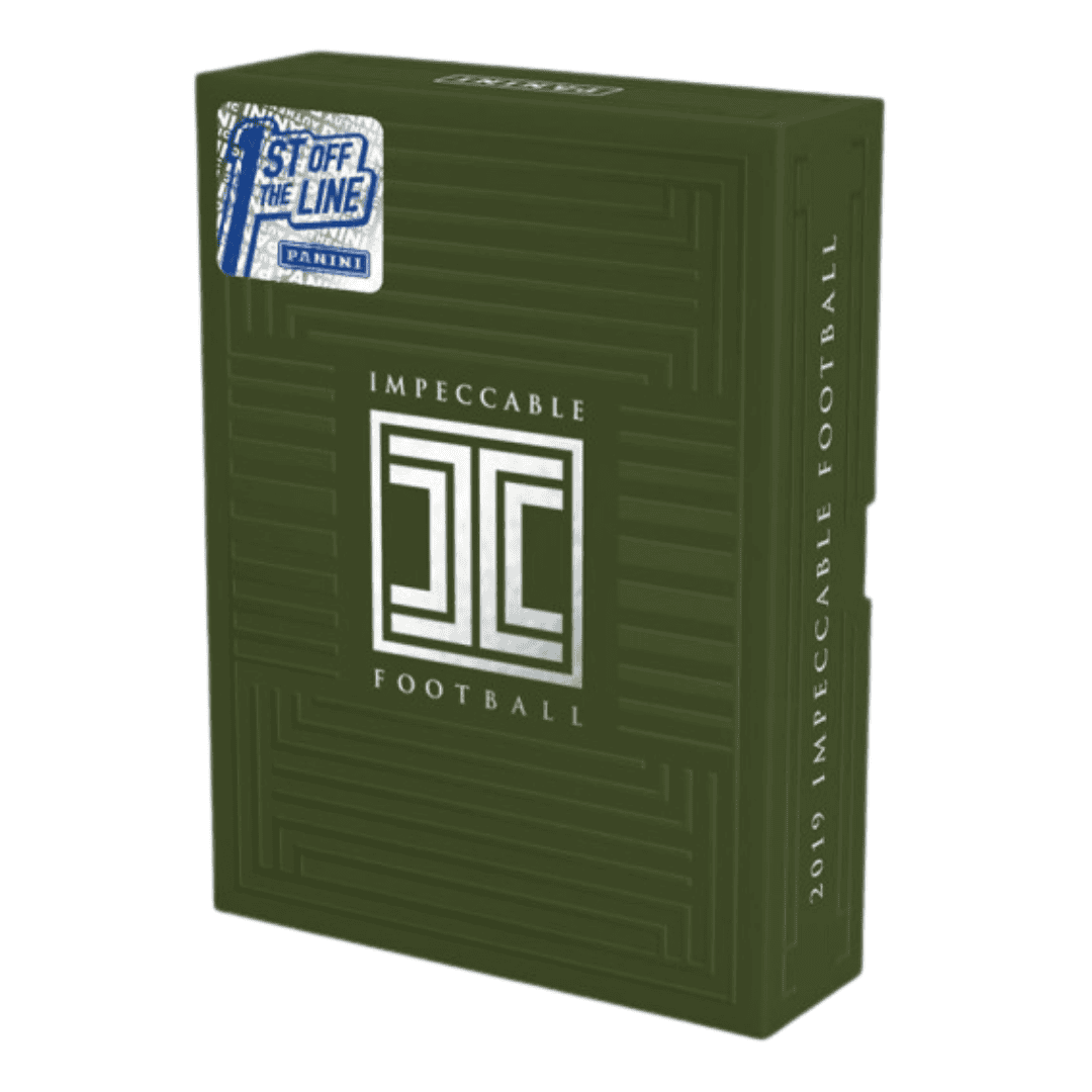 2019 Panini Impeccable Football 1st Off The Line Hobby Box