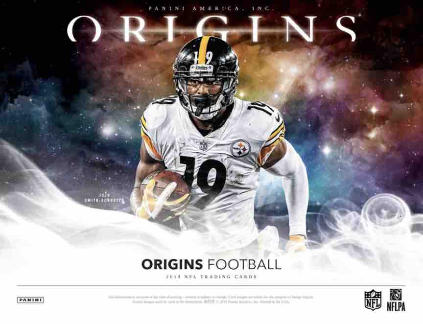 2019 Panini Origins Football Hobby 16-Box Case