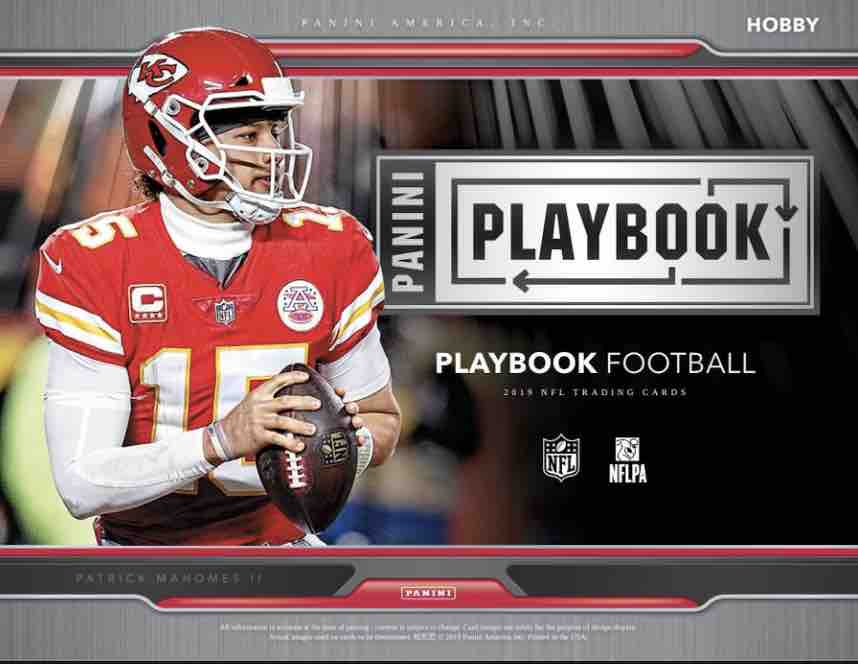2019 Panini Playbook Football Hobby 16-Box Case