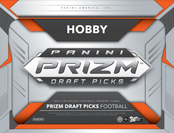 2019 Panini Prizm Draft Football Blaster Box (Blue Parallels)
