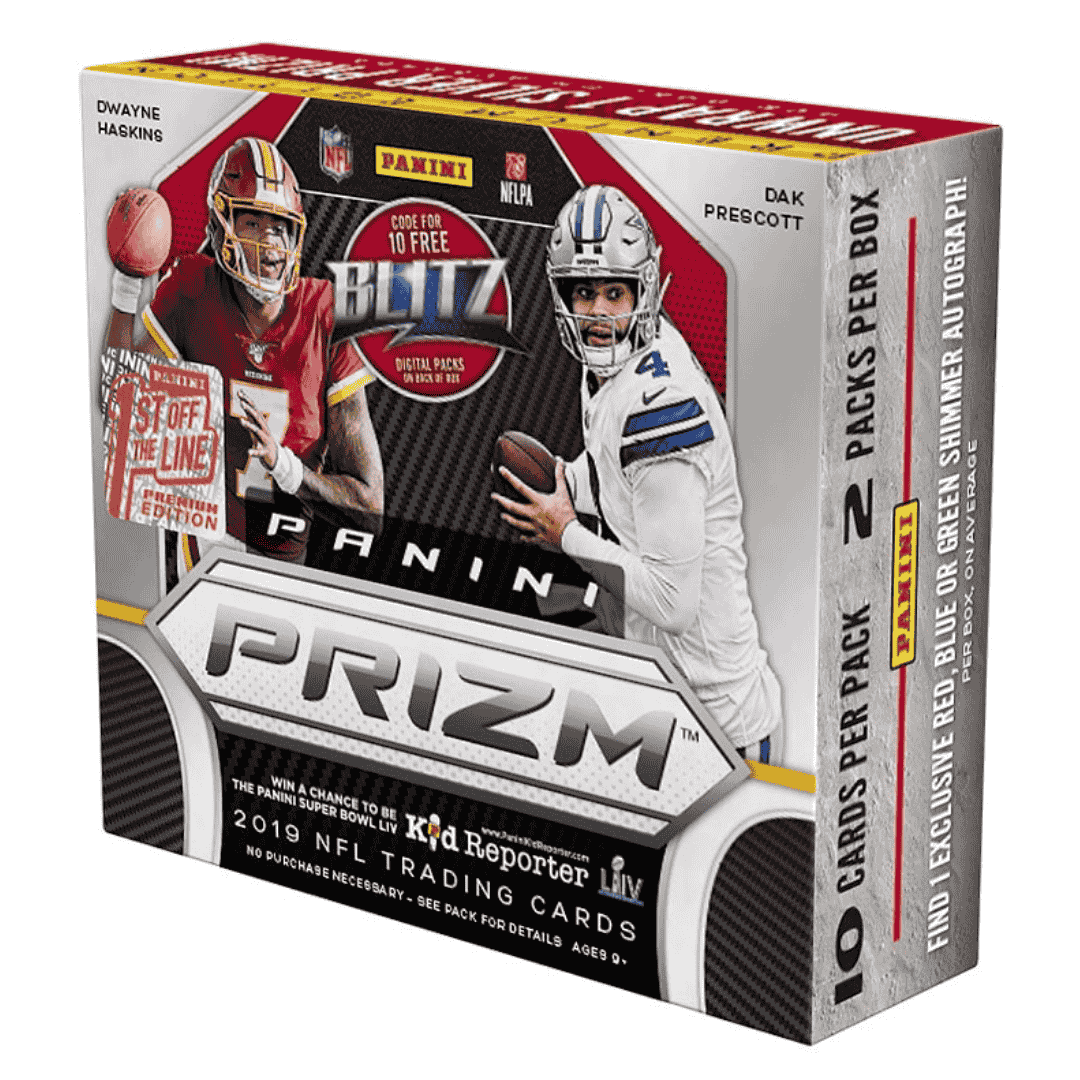 2019 Panini Prizm Football 1st Off The Line Premium Edition Box