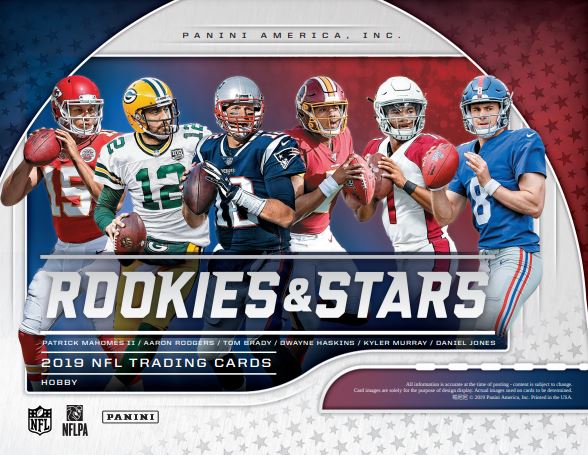 2019 Panini Rookies & Stars Football Hobby 14-Box Case