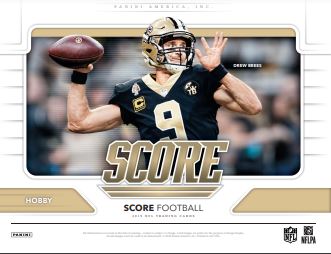 2019 Panini Score Football Hobby 12-Box Case