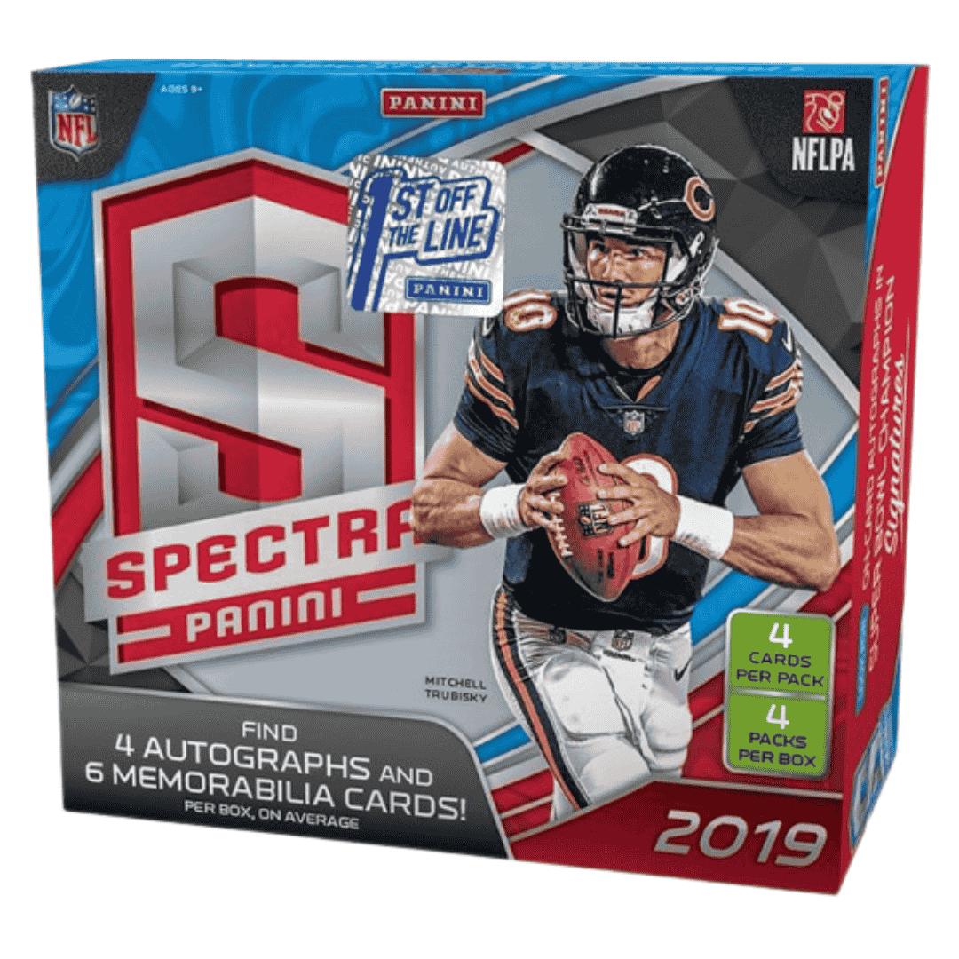 2019 Panini Spectra Football 1st Off The Line Hobby Box