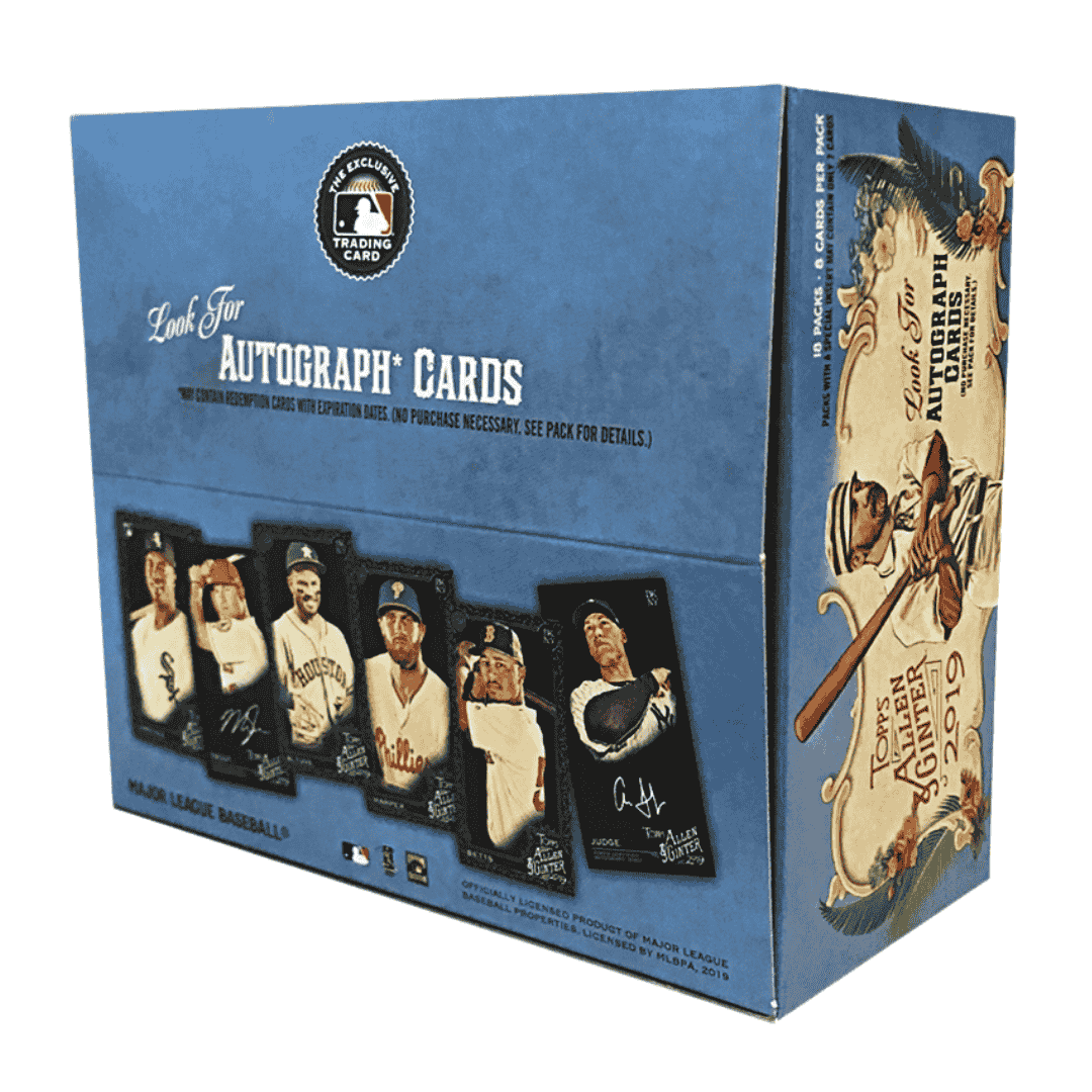 2019 Topps Allen & Ginter X Baseball Box