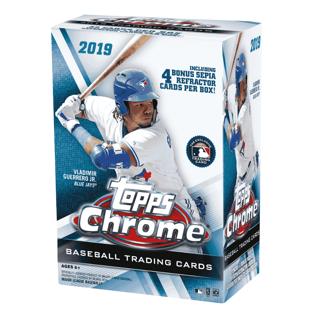 2019 Topps Chrome Baseball Blaster Box